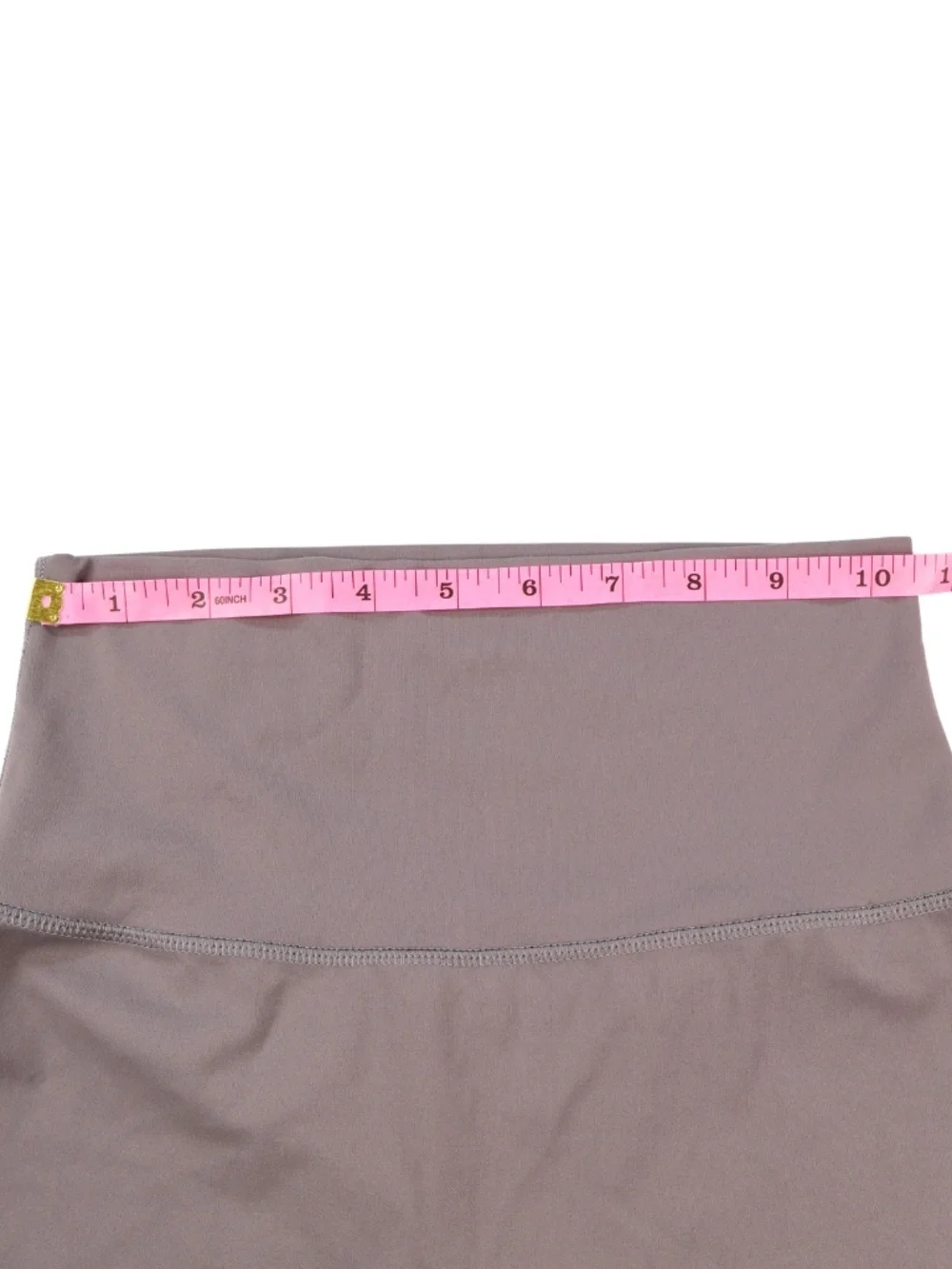 AS Revival Taupe High Waisted Biker Shorts One Size Activewear